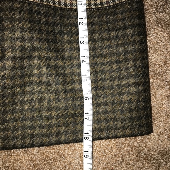 Jcrew color block houndstooth skirt - Picture 7 of 8